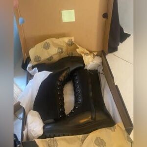 Harley Davidson Ladies Valene 9.5 Canvas Boots